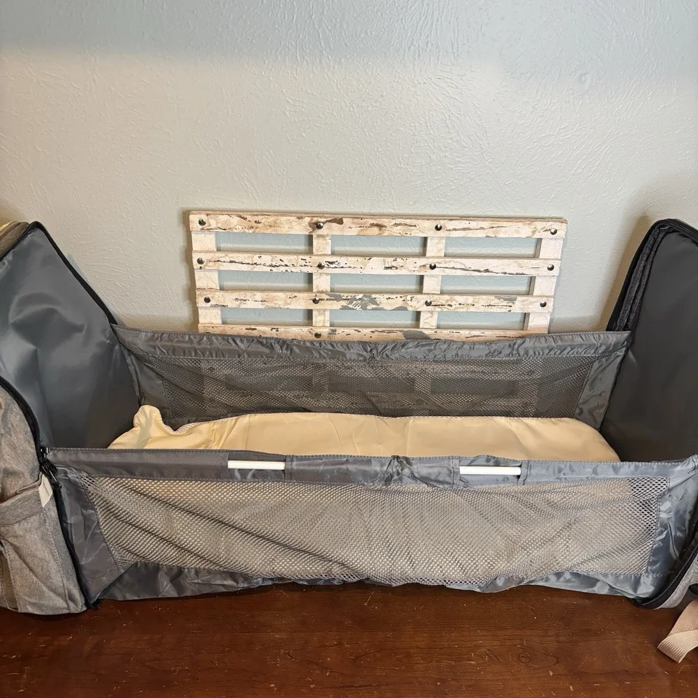Debug 30L Dual Baby‎ Diaper Bag Backpack - Gray